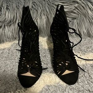 Laced heels in size 8